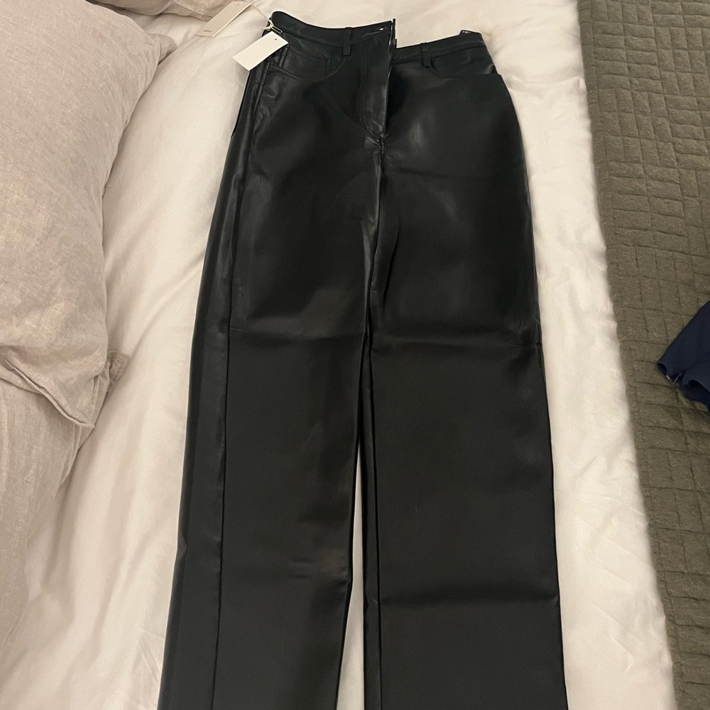 NWT Wilfred “leather” pants from Aritzia